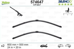 Valeo Silencio VF447 600 / 500mm tuulilasinpyyhkimet malleihin BMW X5 E70, BMW X6 E71 / 72 hinta ja tiedot | Valeo Autotuotteet | hobbyhall.fi