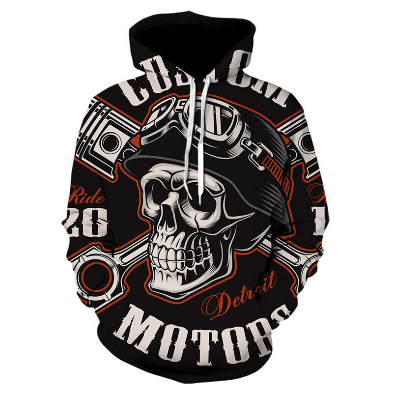 (ABAGXAF131-A-4XL） Miesten autologo Honda Motorcycle Outdoor Driving Round Neck collegepaita hinta ja tiedot | Miesten puserot ja hupparit | hobbyhall.fi