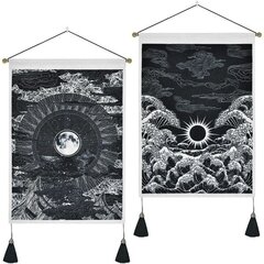 Tapestry Moon and Stars Tapestry (35 x 50 cm) 2 kpl hinta ja tiedot | Peitot | hobbyhall.fi