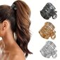 Naisten hiustarvikkeet Ponytail Clip Kiiltävä Shark Claw Clip hinta ja tiedot | Hiustarvikkeet | hobbyhall.fi