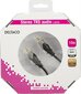 Deltaco MM-153-K, 3,5 mm, 10 m hinta ja tiedot | Kaapelit ja adapterit | hobbyhall.fi