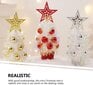 3kpl Mini joulukuusi Pieni joulukuusi Pieni joulukuusi pellavapohjalla Mini joulukuusi Glitter Tree -joulukuusi 3 kpl hinta ja tiedot | Koristeet ja tarrat | hobbyhall.fi