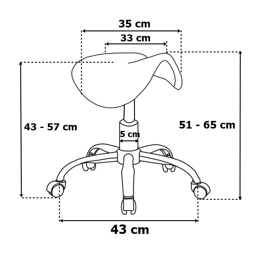 Kosmetologinen jakkara Stratum, valkoinen hinta ja tiedot | Kauneushoitolan kalusteet | hobbyhall.fi