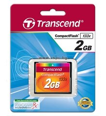 Muistikortti Transcend 2GB CF hinta ja tiedot | Kameran muistikortit | hobbyhall.fi