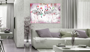 Kuva - Flamingoes Family hinta ja tiedot | Taulut | hobbyhall.fi
