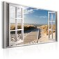 Kuva - Window: View of the Beach hinta ja tiedot | Taulut | hobbyhall.fi