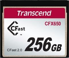 Transcend TS256GCFX650 CFast 256GB hinta ja tiedot | Kameran muistikortit | hobbyhall.fi
