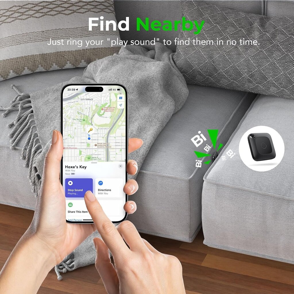 Air Tracker, Key Finder toimii Find My App -sovelluksen kanssa (vain iOS), Bluetooth-seurantatunniste avaimille, matkatavaroille, matkalaukuille ja lemmikkieläimille, kovaääninen piippaus, maailmanlaajuinen seuranta, vaihdettava akku, 3-pakkaus hinta ja tiedot | Älylaitteiden lisätarvikkeet | hobbyhall.fi