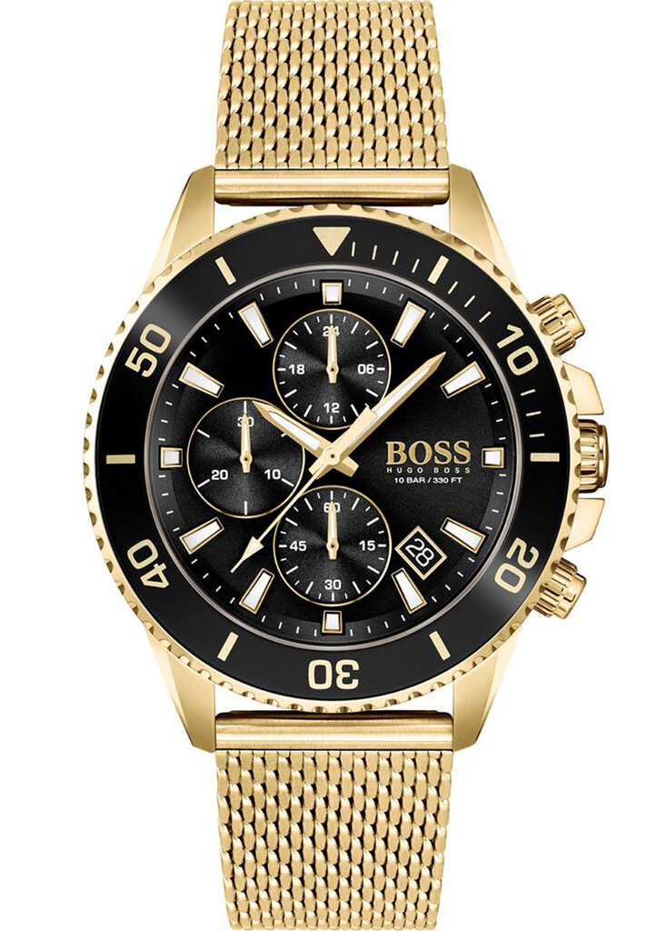 Miesten kello Hugo Boss Admiral, kultainen TY19601 hinta ja tiedot | Miesten kellot | hobbyhall.fi