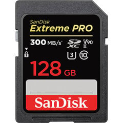 SDXC muistikortti 128GB SanDisk ExtremePRO : SDSDXDK-128G-GN4IN hinta ja tiedot | Kameran muistikortit | hobbyhall.fi