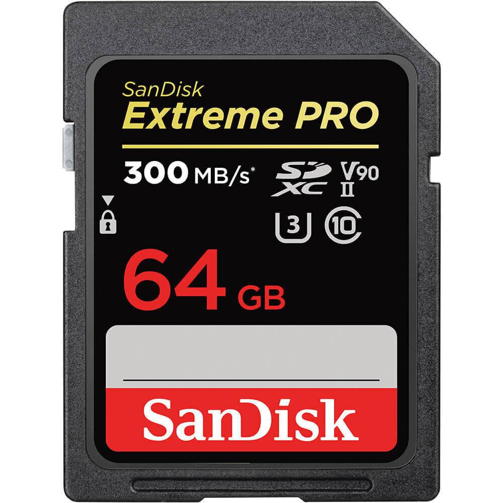 SDXC muistikortti 64GB SanDisk Extreme Pro : SDSDXDK-064G-GN4IN hinta ja tiedot | Kameran muistikortit | hobbyhall.fi