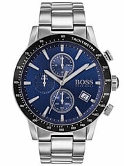 Miestä kello Hugo Boss Rafale, sininen/hopea TY19724 hinta ja tiedot | Miesten kellot | hobbyhall.fi