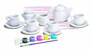 4M Mini teeastiaston maalaussetti hinta ja tiedot | Kehittävät lelut | hobbyhall.fi