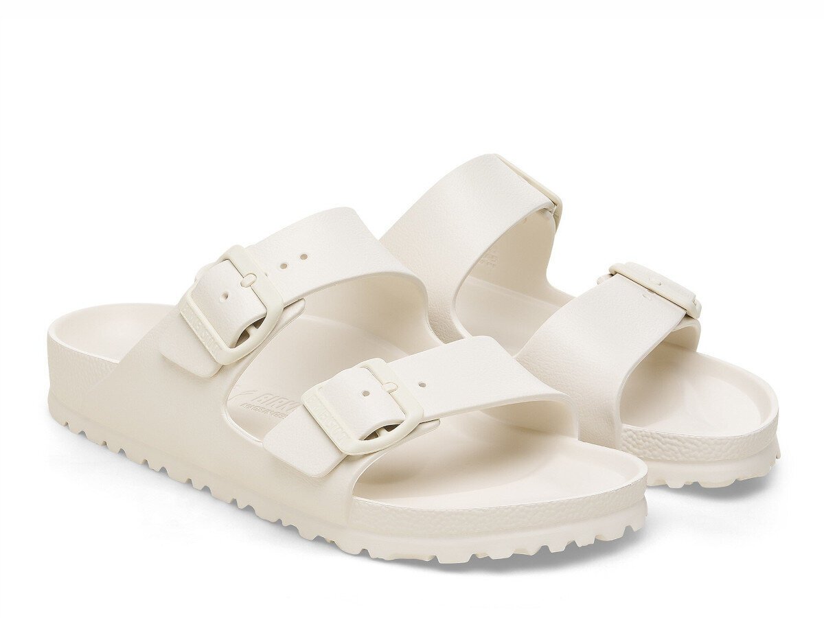 Arizona eva eggshell birkenstock 1027384 moterims balta naiset valkoinen 1027384 hinta ja tiedot | Naisten sandaalit ja tossut | hobbyhall.fi