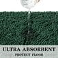 Kylpyhuonematto 80cm x 50cm, liukumaton kylpymatto kylpyhuoneeseen, helpommin kuivuva, muhkea kylpyamme, sadesuihku ja pesualtaan alla - vihreä hinta ja tiedot | Kylpyhuoneen sisustus | hobbyhall.fi