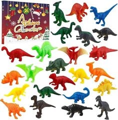 Joulukalenteri - Surprise Blind Box Lasten lelut - Joulun keräilydinosaurukset (24 kpl) hinta ja tiedot | Poikien lelut | hobbyhall.fi