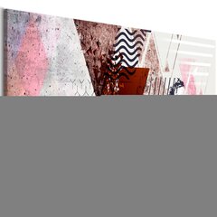 Kuva - Geometric Background (1 Part) Narrow hinta ja tiedot | Taulut | hobbyhall.fi