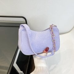 Käsilaukut Naisten Olkalaukku Muoti Crossbody Laukku Yksinkertainen Vapaa-aika Velvet Olkalaukku Suuri Tilavuus Kangaslaukku Pure Color Mini Käsilaukku hinta ja tiedot | Naisten käsilaukut | hobbyhall.fi