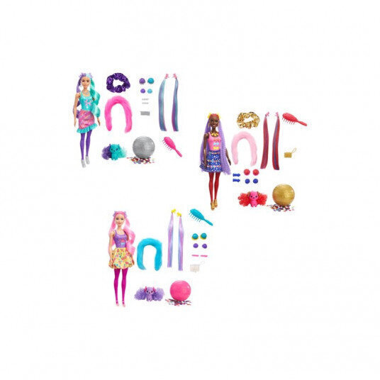 Barbie Color Reveal, Väriävaihtava nukke tarvikkeineen hinta ja tiedot | Tyttöjen lelut | hobbyhall.fi