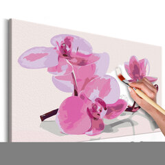 DIY kangas maalaus - Orchid Flowers hinta ja tiedot | Artgeist Lapset | hobbyhall.fi