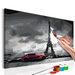 DIY kangas maalaus - Paris (Red Limousine) hinta ja tiedot | Artgeist Lapset | hobbyhall.fi
