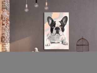 DIY kangas maalaus - French Bulldog hinta ja tiedot | Maalaa numeroiden mukaan | hobbyhall.fi