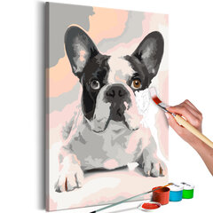 DIY kangas maalaus - French Bulldog hinta ja tiedot | Maalaa numeroiden mukaan | hobbyhall.fi