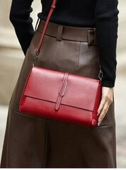 Käsilaukut 100 % Lehmännahkaa Nahkaa Muoti Olkalaukut Korkealaatuiset Solid Crossbody Laukut Naisten Laukut Designer Day Clutch Girls #WG229 hinta ja tiedot | Naisten käsilaukut | hobbyhall.fi