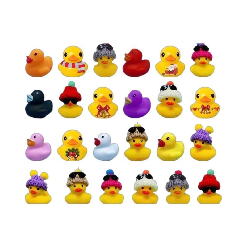 Rubber Duck Advent Calendar hinta ja tiedot | Joulukoristeet | hobbyhall.fi