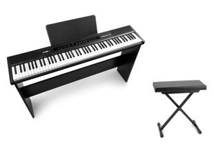 RhapsodyDP88P digitaalinen piano 88 koskettimet huonekalutelineellä ja -penkillä hinta ja tiedot | Kosketinsoittimet | hobbyhall.fi