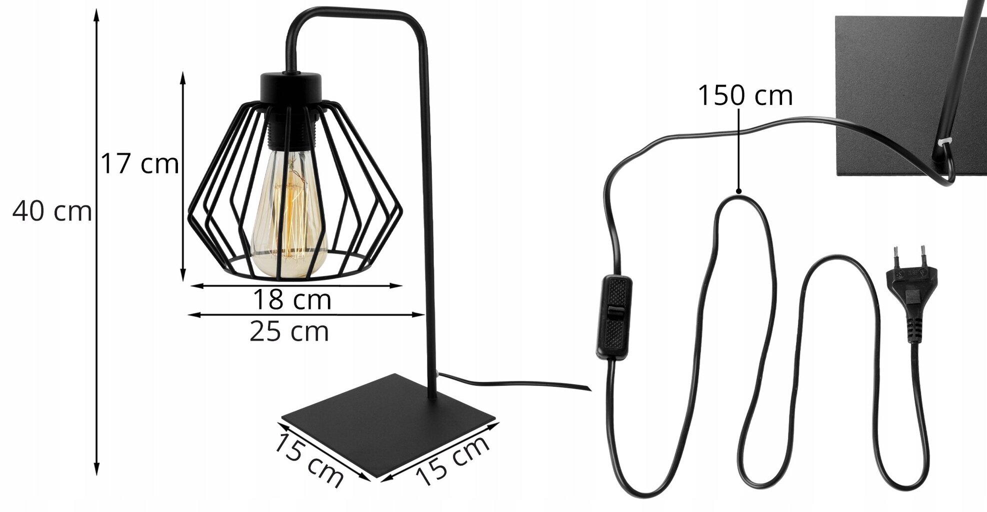 LightHome pöytä Nuvola hinta ja tiedot | Lattiavalaisimet | hobbyhall.fi