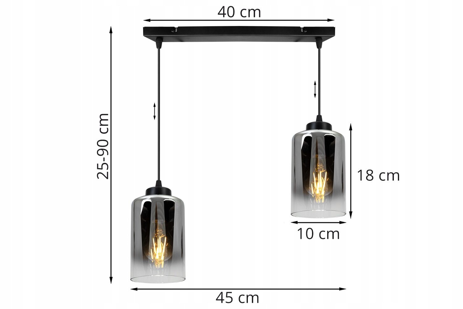 LightHome riipus Hella hinta ja tiedot | Riippuvalaisimet | hobbyhall.fi