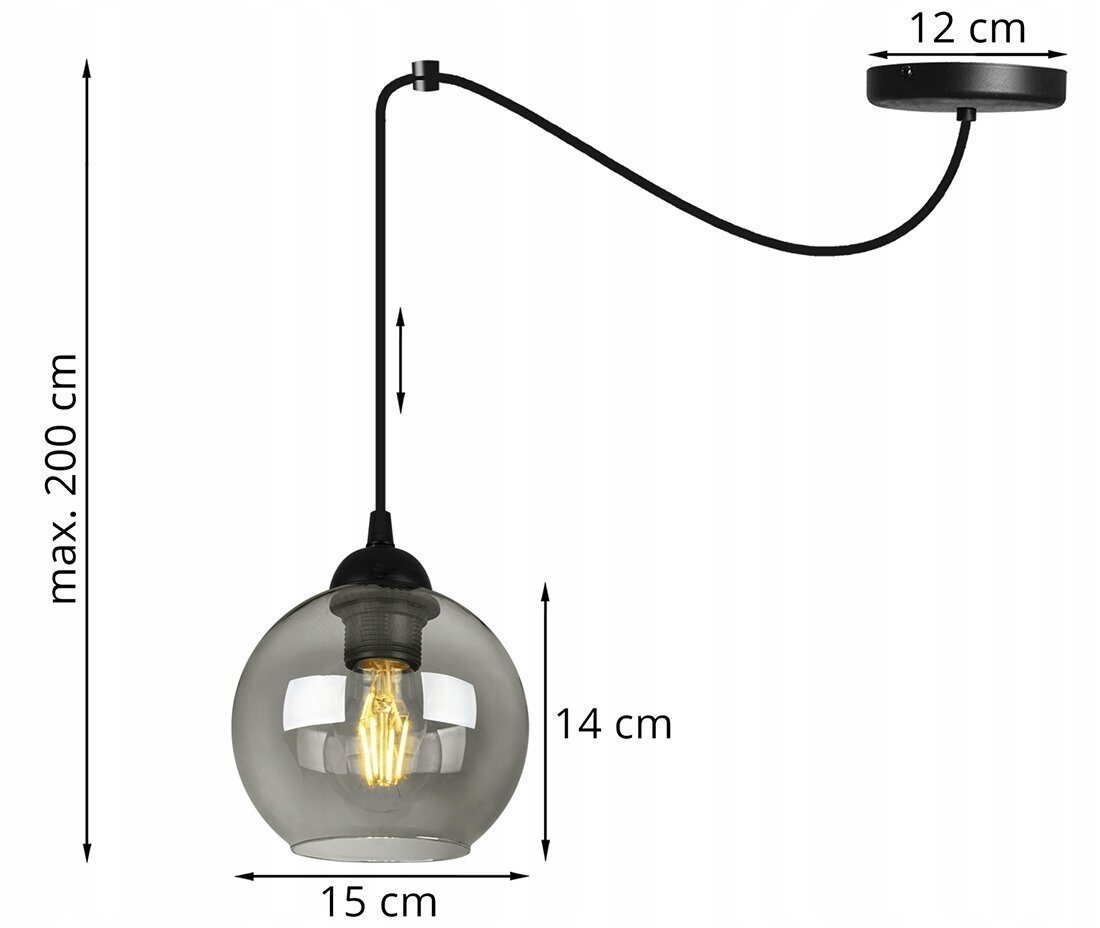 LightHome riipus Spider Haga Spider Haga hinta ja tiedot | Riippuvalaisimet | hobbyhall.fi