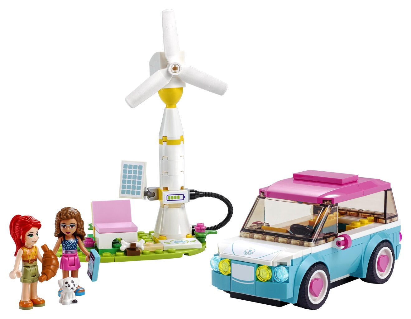 41443 LEGO® Friends Olivian sähköauto hinta ja tiedot | LEGOT ja rakennuslelut | hobbyhall.fi