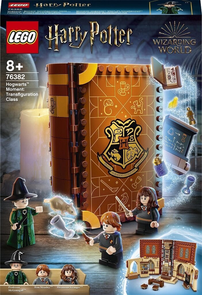 76382 LEGO® Harry Potter Oppitunti Tylypahkassa: Muodonmuutokset hinta ja tiedot | LEGOT ja rakennuslelut | hobbyhall.fi
