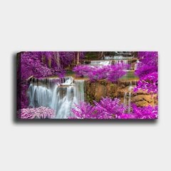 Taulu Vesiputouksia, 50x120 cm hinta ja tiedot | Taulut | hobbyhall.fi