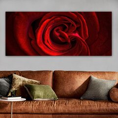 Taulu Ruusu, 50x120 cm hinta ja tiedot | Taulut | hobbyhall.fi