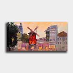 Taulu Moulin Rouge, 50x120 cm hinta ja tiedot | Taulut | hobbyhall.fi