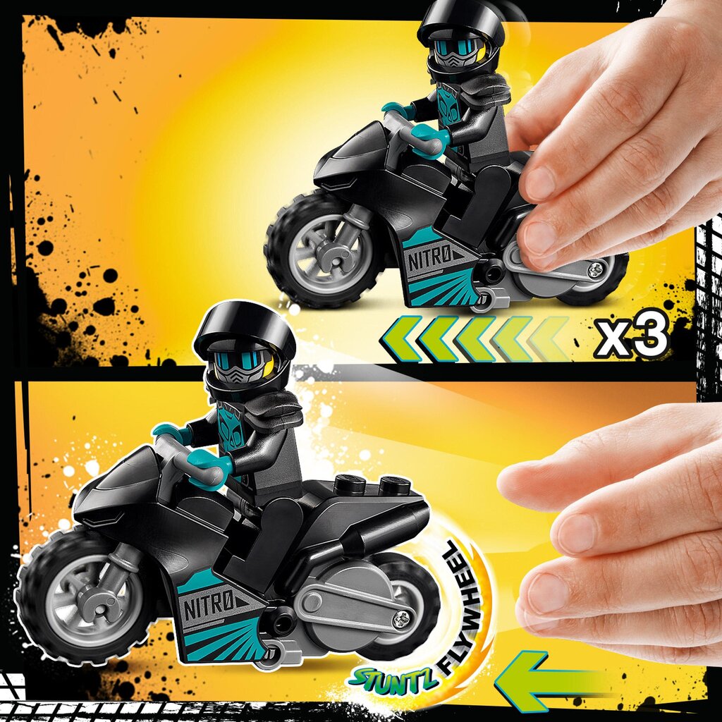 60294 LEGO® City Stunttishow’n rekka-auto hinta ja tiedot | LEGOT ja rakennuslelut | hobbyhall.fi