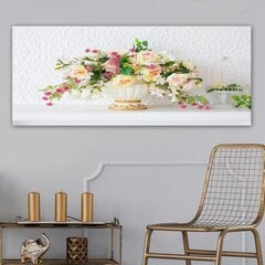 Taulu Kukat, 50x120 cm hinta ja tiedot | Taulut | hobbyhall.fi