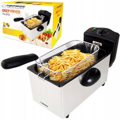 Esperanza Falafel 2000 W hinta ja tiedot | Airfryerit ja friteerauskeittimet | hobbyhall.fi