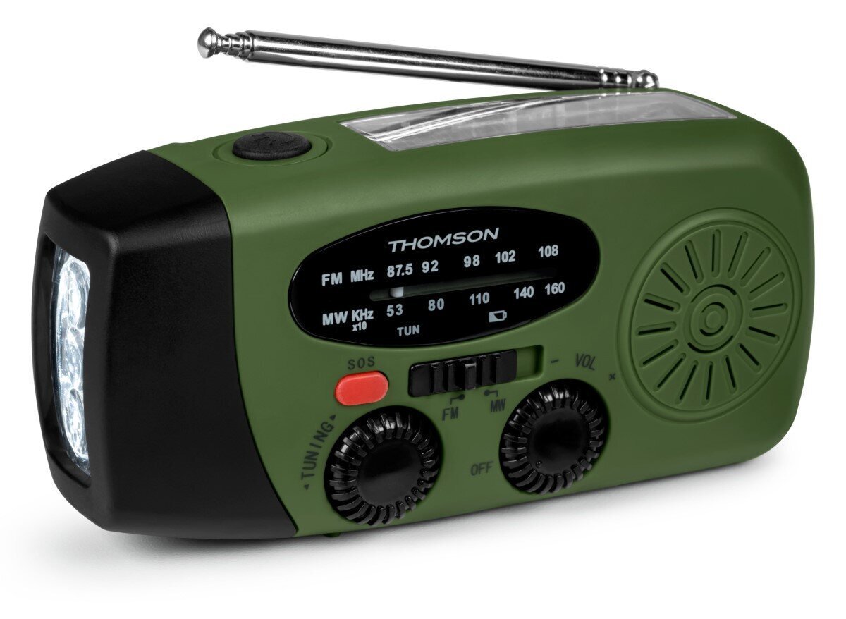 Thomson RT260 - FM-radio ulkokäyttöön hinta ja tiedot | Kelloradiot ja herätyskellot | hobbyhall.fi