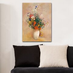 Taulu Kukat, 70x100 cm hinta ja tiedot | Taulut | hobbyhall.fi