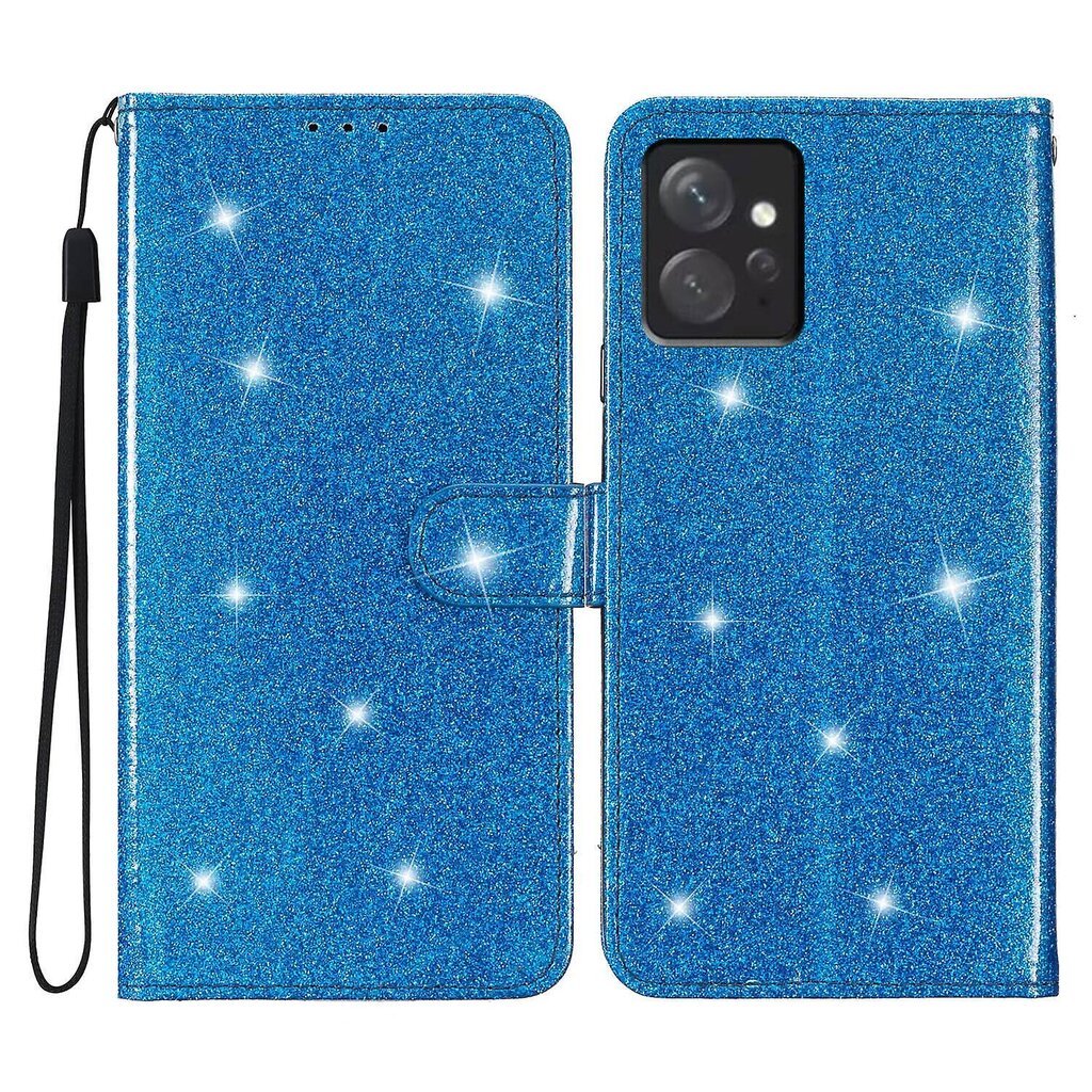 Yhteensopiva Xiaomi Redmi Note 12 4g Sparkling Glitter -lompakkokotelon kanssa, jossa on korttitasku. hinta ja tiedot | Puhelimen kuoret ja kotelot | hobbyhall.fi