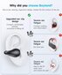 Ultra Open Ear Clip Earbuds - Over the Ear -kuulokkeet Langaton Bluetooth, vedenpitävät luujohtokuulokkeet kuntoiluun ja juoksuun, turvallinen istuvuus pienille korville, hikeä hylkivä harjoitteluun hinta ja tiedot | Kuulokkeet | hobbyhall.fi