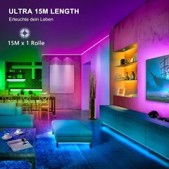 Mexllex LED-nauha, 15 m hinta ja tiedot | LED-valonauhat | hobbyhall.fi