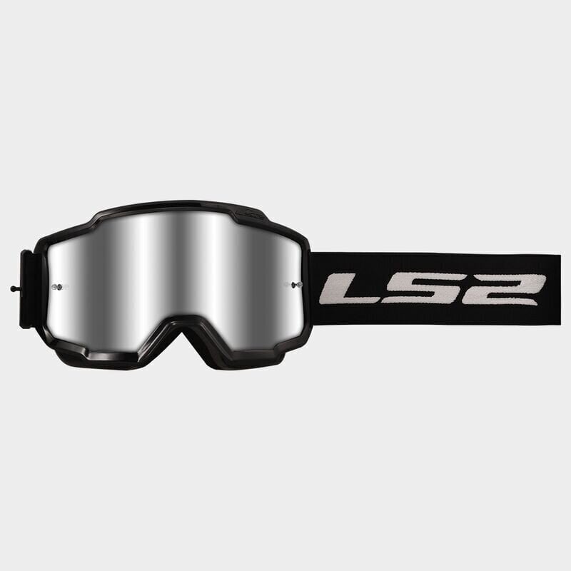 Motocross lasit LS2 laturi musta visiiri, Enduro hinta ja tiedot | Moottoripyörien lisätarvikkeet | hobbyhall.fi