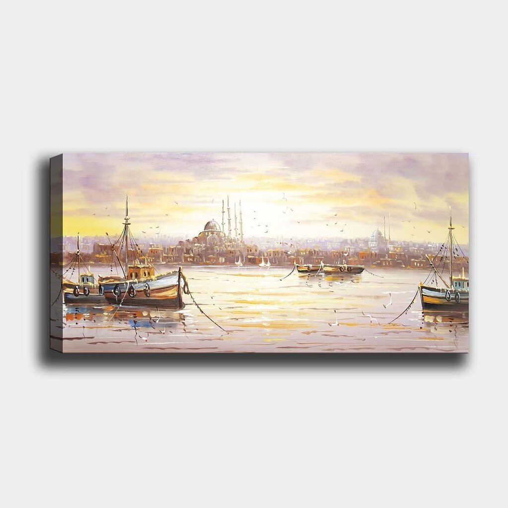 Taulu Harbour, 30x80 cm hinta ja tiedot | Taulut | hobbyhall.fi