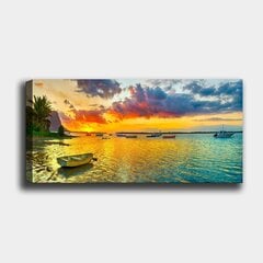 Taulu Veneet, 30x80 cm hinta ja tiedot | Taulut | hobbyhall.fi