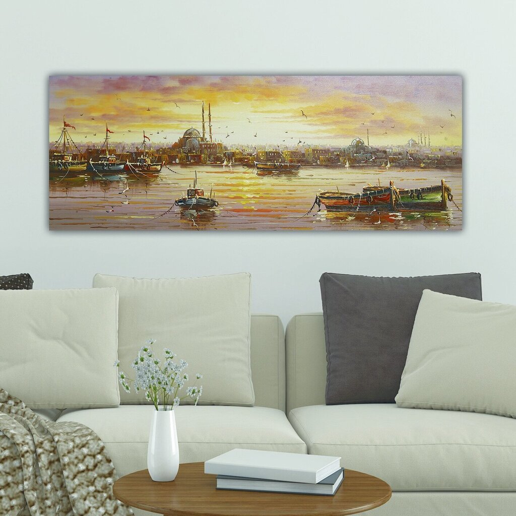 Taulu Laiva, 30x80 cm hinta ja tiedot | Taulut | hobbyhall.fi